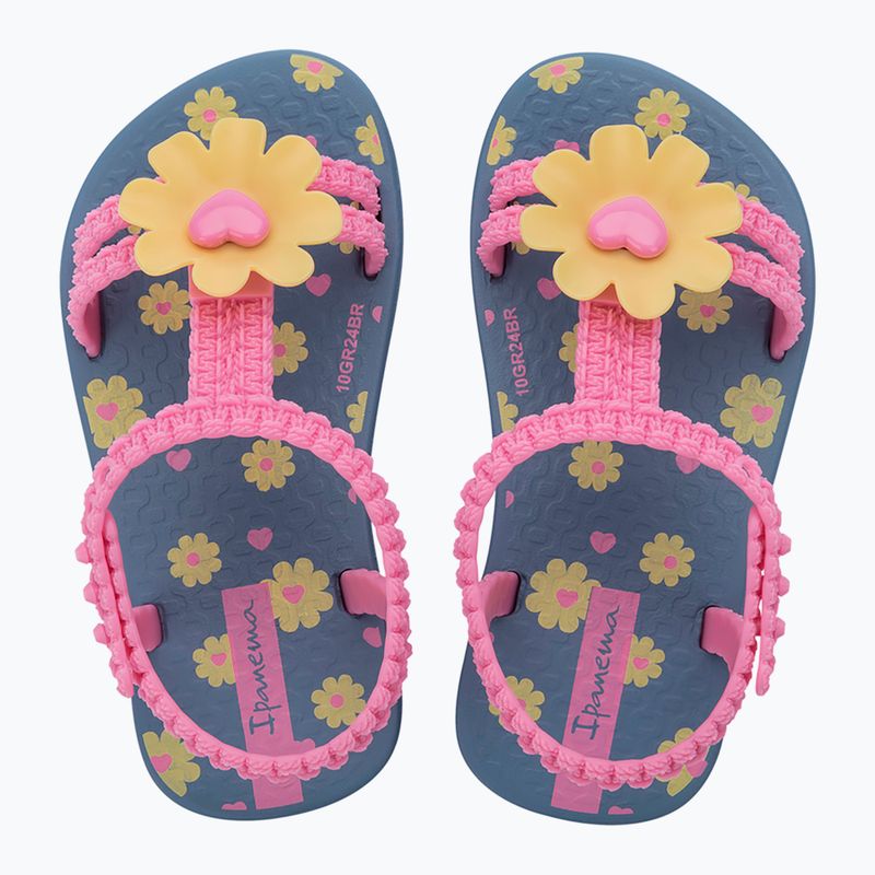Ipanema Daisy Baby blau/rosa/gelb Sandalen 2