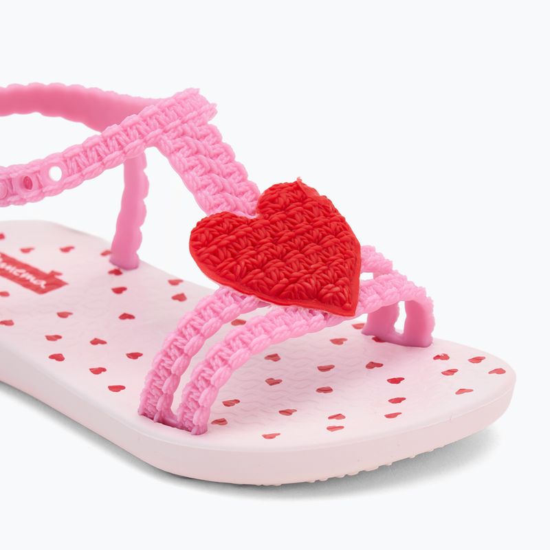 Ipanema My First Baby rosa/rosa/rote Sandalen 7
