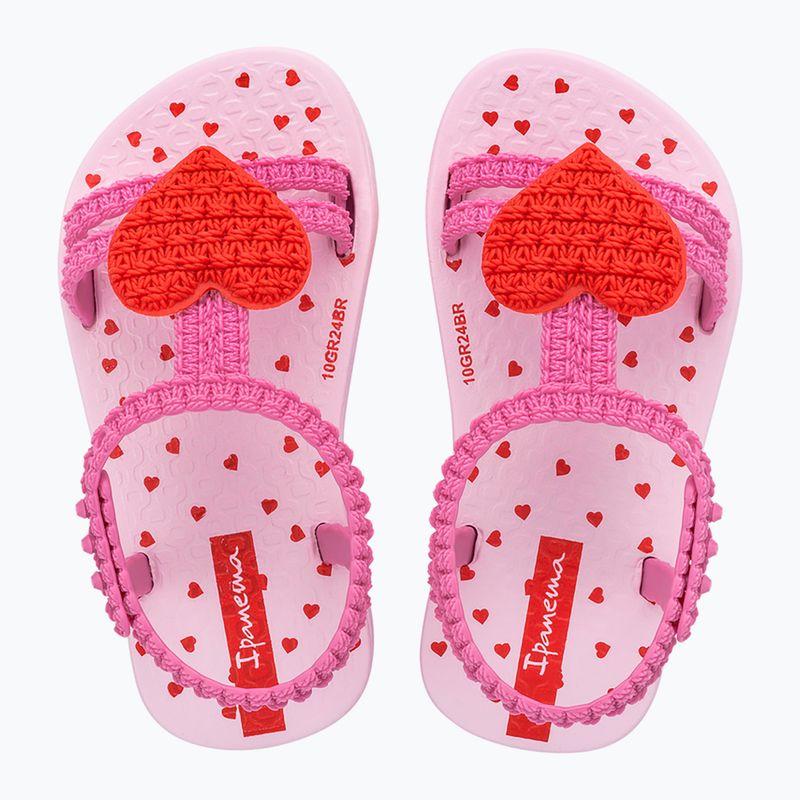 Ipanema My First Baby rosa/rosa/rote Sandalen 2