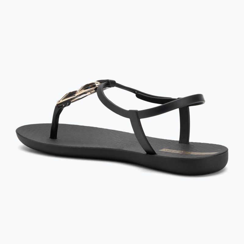 Ipanema Class Connect Damen Sandalen schwarz/schwarz/gold 3