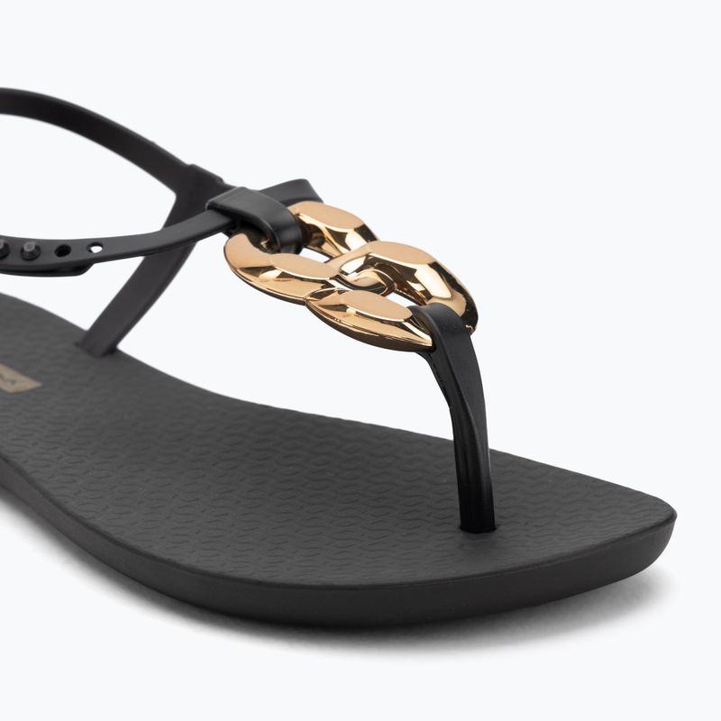 Ipanema Class Connect Damen Sandalen schwarz/schwarz/gold 7