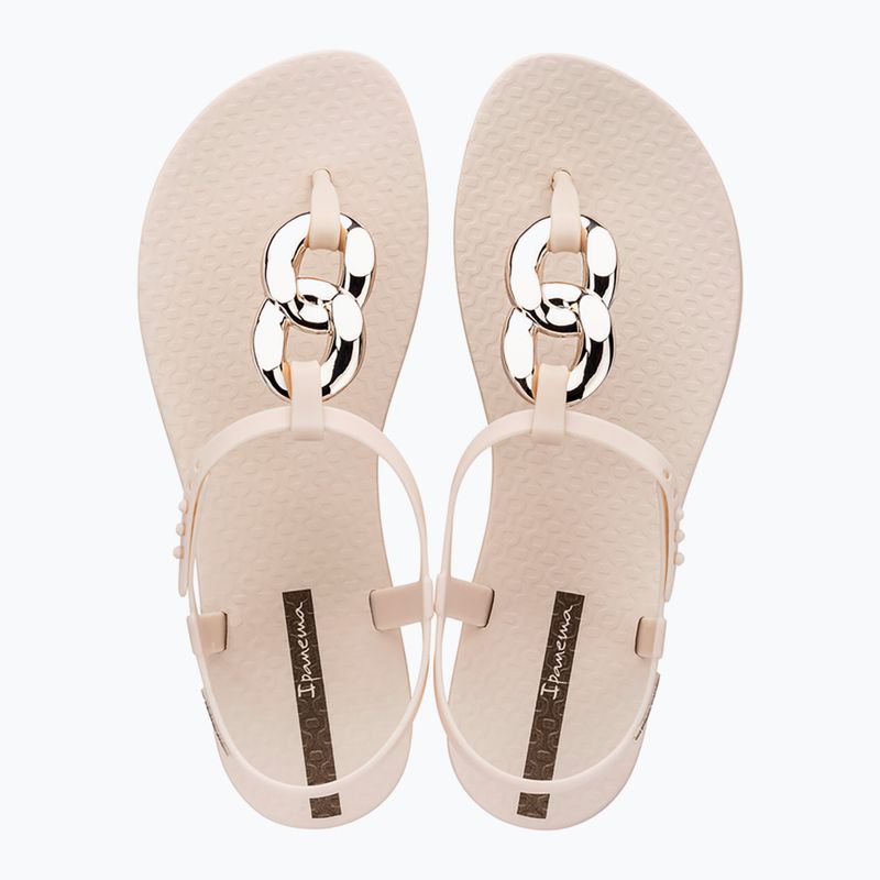 Ipanema Class Connect Damen Sandalen beige/beige/weiß gold 2