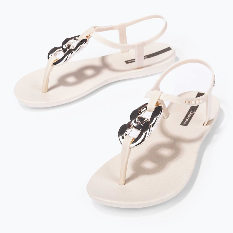 Ipanema Class Connect Damen Sandalen beige/beige/weiß gold 3