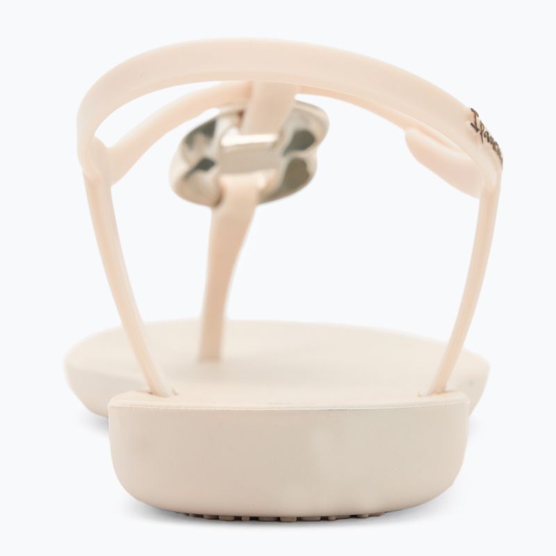 Ipanema Class Connect Damen Sandalen beige/beige/weiß gold 6