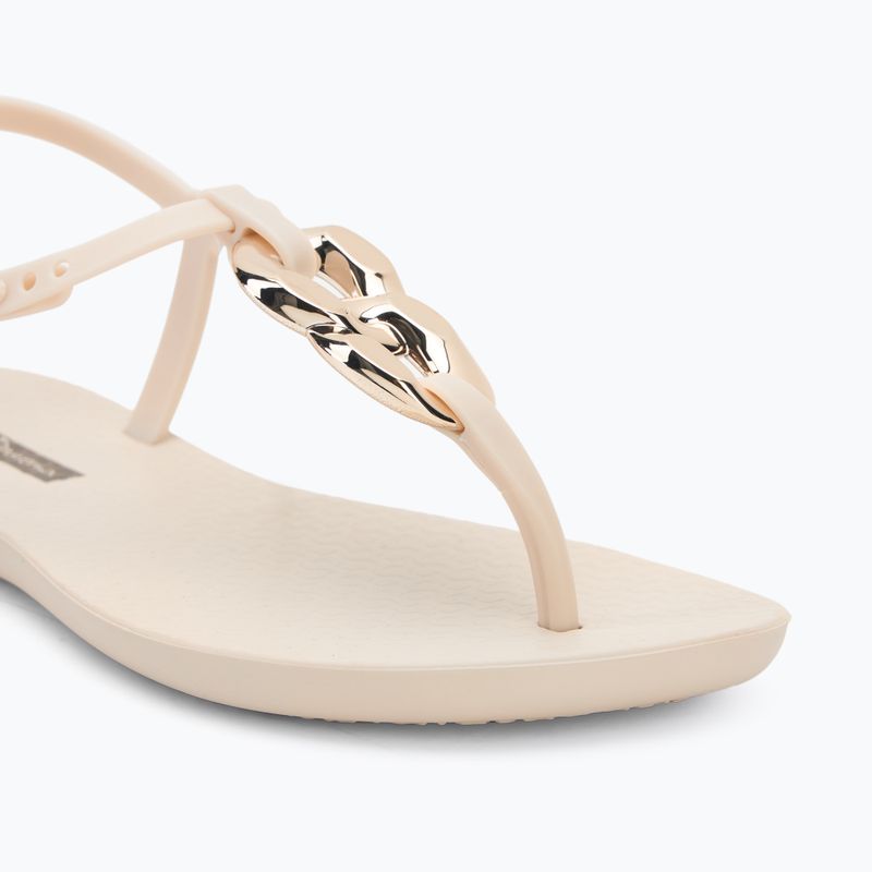 Ipanema Class Connect Damen Sandalen beige/beige/weiß gold 7