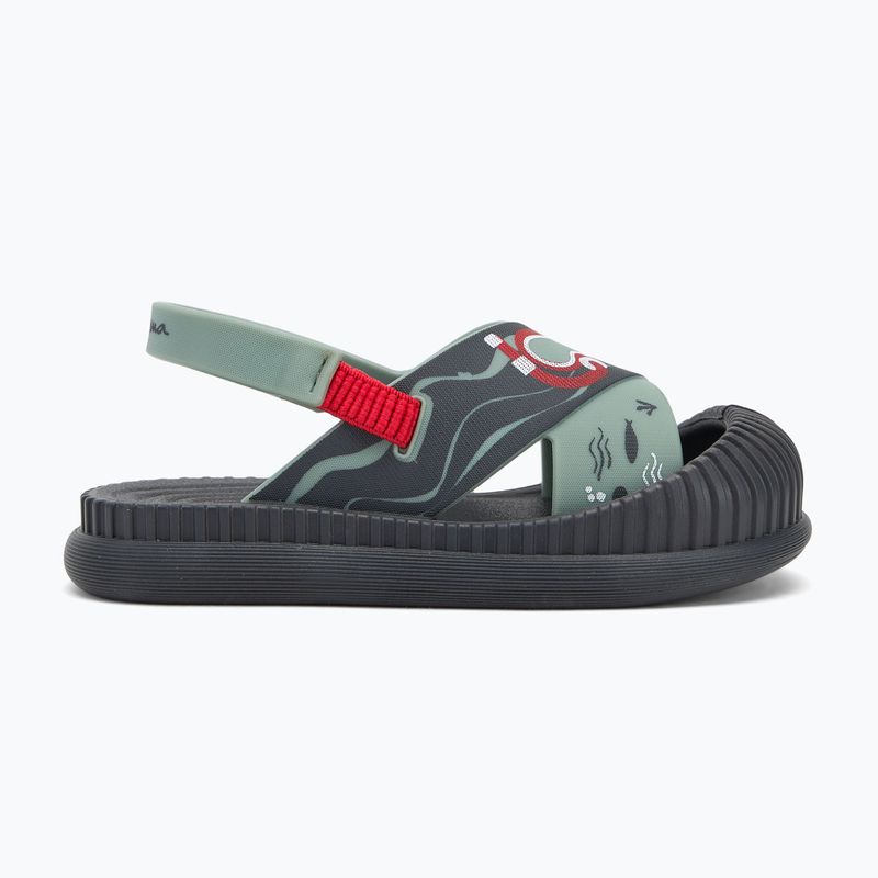 Ipanema Fun Sea Baby Sandalen grau/grün 2