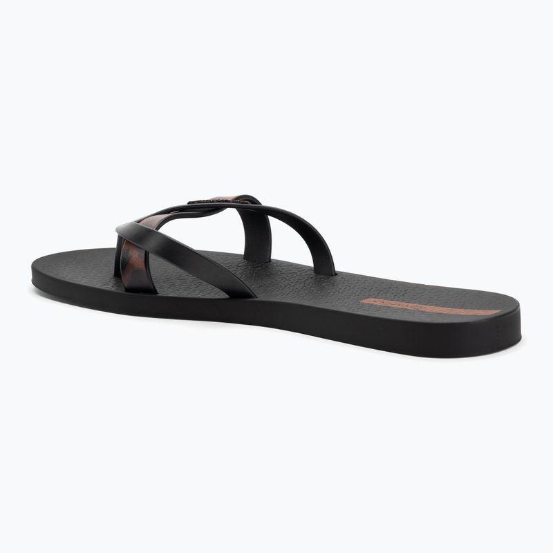 Ipanema Kirei Chic schwarz/braune Kachel Damen Flip Flops 3