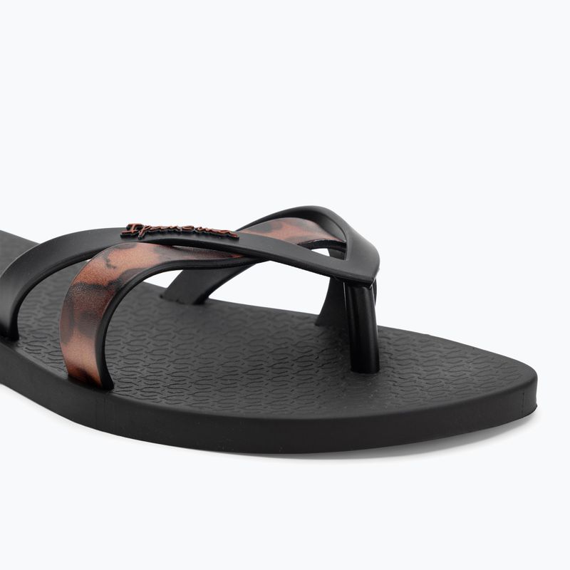 Ipanema Kirei Chic schwarz/braune Kachel Damen Flip Flops 7