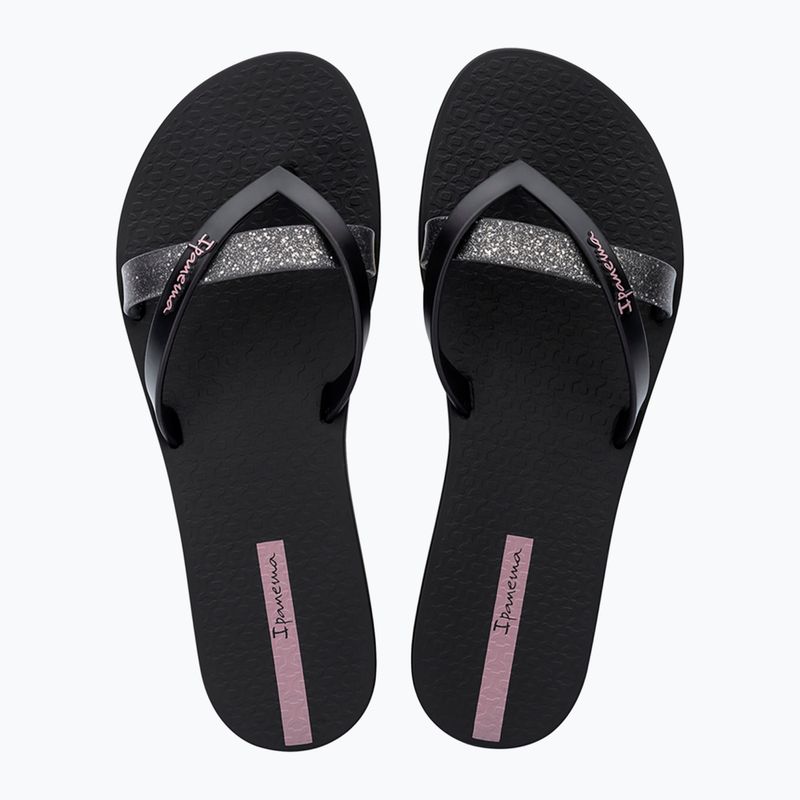 Ipanema Kirei Chic schwarz/glitter/violett Damen Flip Flops 2