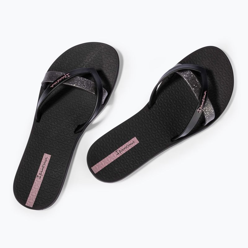 Ipanema Kirei Chic schwarz/glitter/violett Damen Flip Flops 3