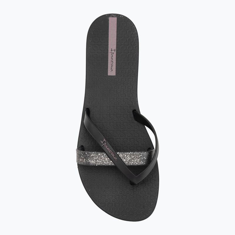 Ipanema Kirei Chic schwarz/glitter/violett Damen Flip Flops 5