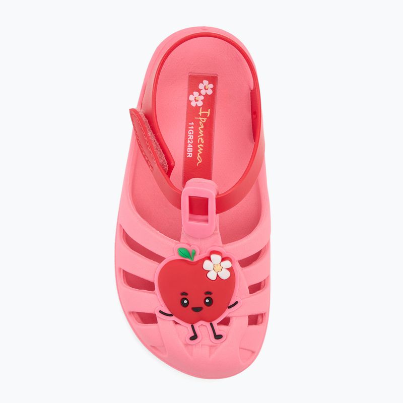 Ipanema Sommer XIV Baby dunkelrosa/rote Sandalen 5