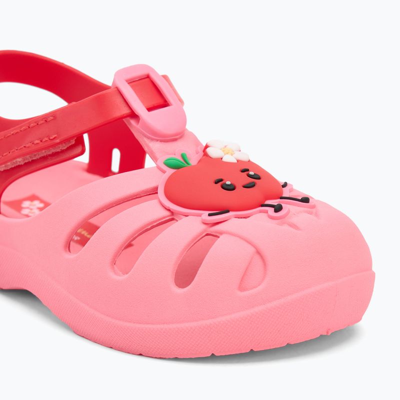 Ipanema Sommer XIV Baby dunkelrosa/rote Sandalen 7