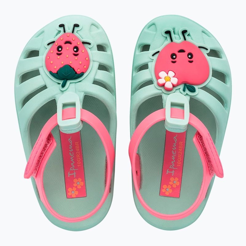 Ipanema Sommer XIV Baby grün/rosa Sandalen 2