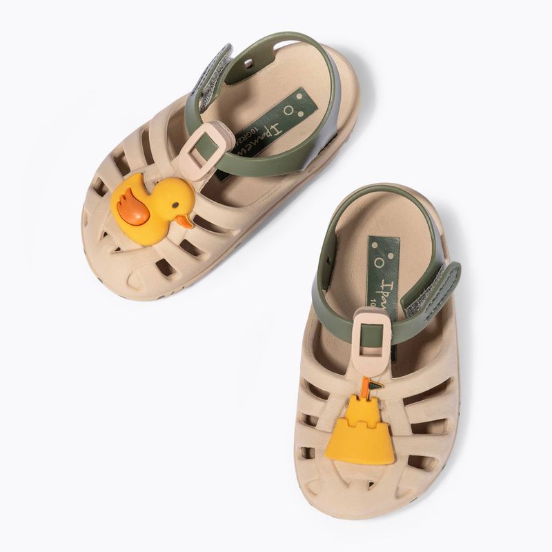 Ipanema Summer XV Baby Sandalen hellbeige/grün/gelb 3
