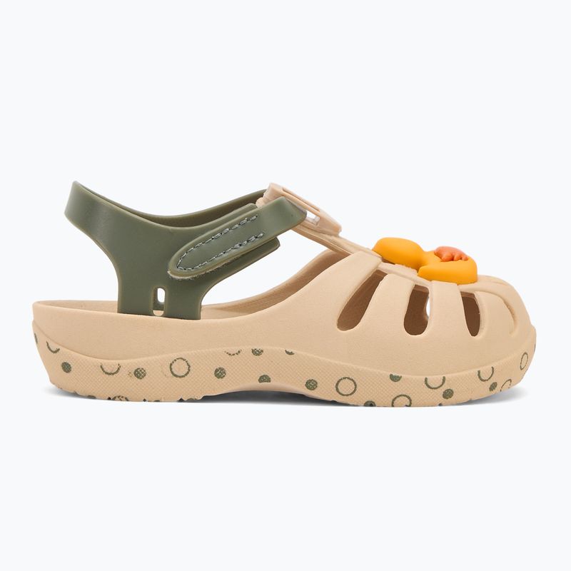 Ipanema Summer XV Baby Sandalen hellbeige/grün/gelb 2