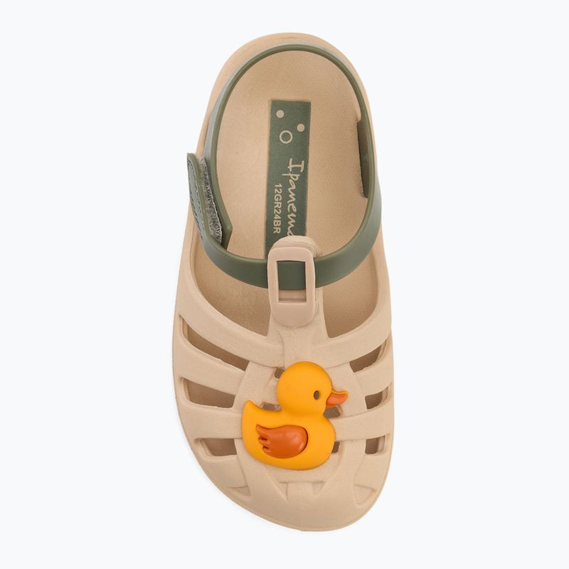 Ipanema Summer XV Baby Sandalen hellbeige/grün/gelb 5