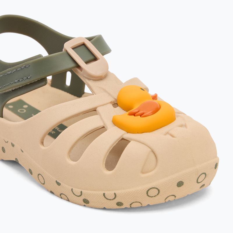 Ipanema Summer XV Baby Sandalen hellbeige/grün/gelb 7