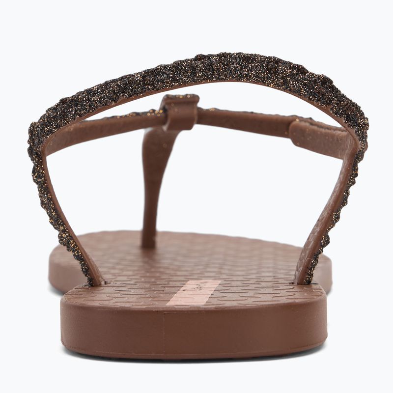 Ipanema Class Brilha Damen Sandalen braun/glitter braun 6