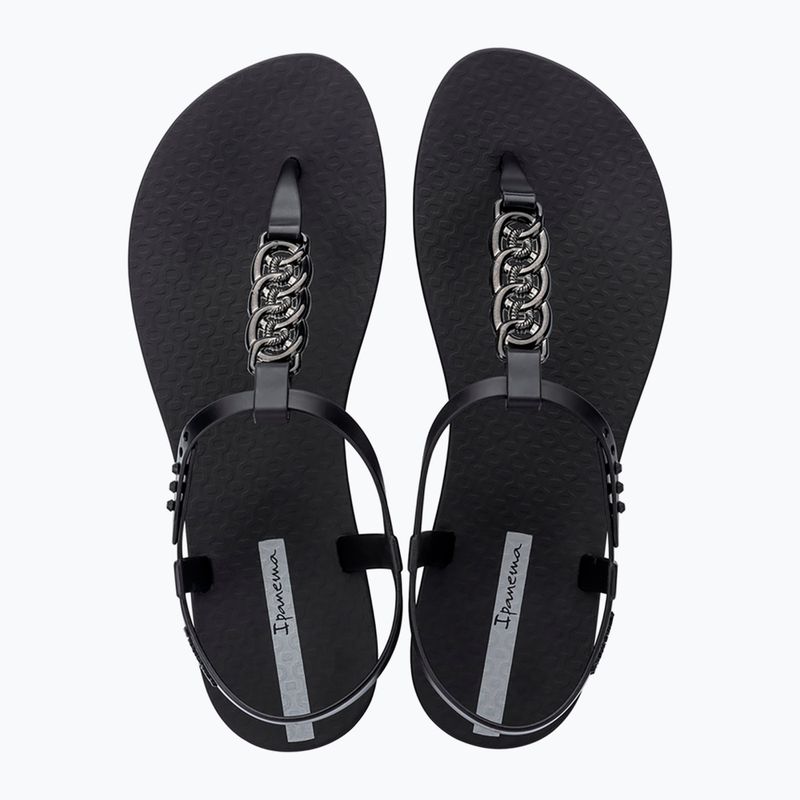 Ipanema Class Chain Damen Sandalen schwarz/dunkelgrau 9