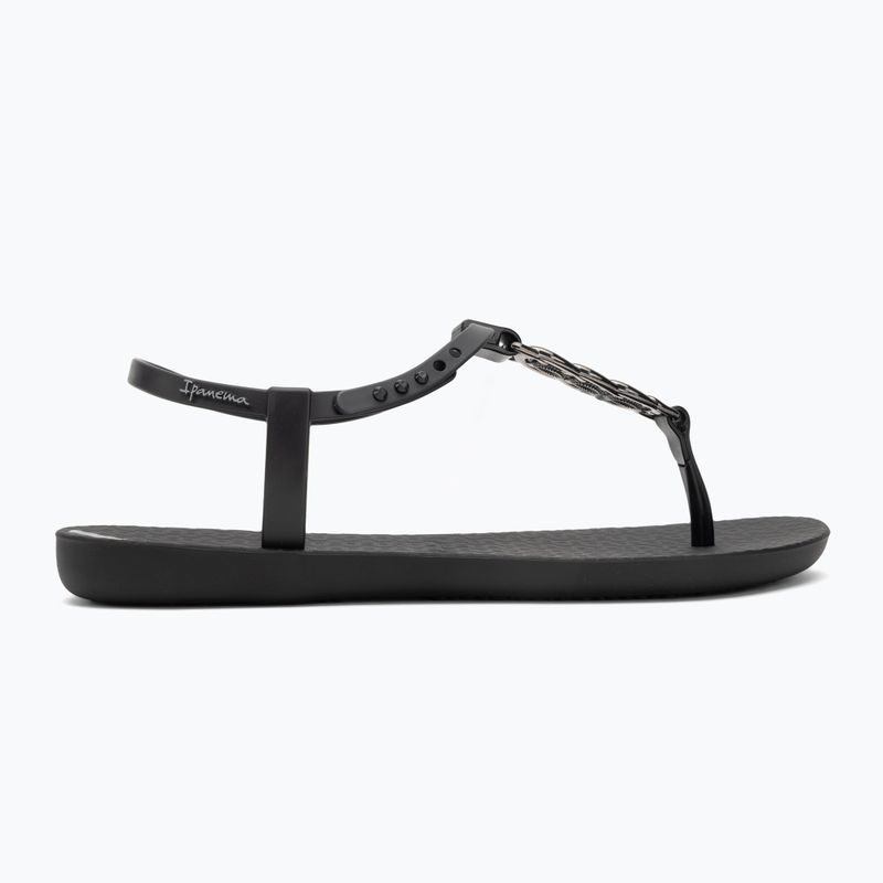 Ipanema Class Chain Damen Sandalen schwarz/dunkelgrau 2
