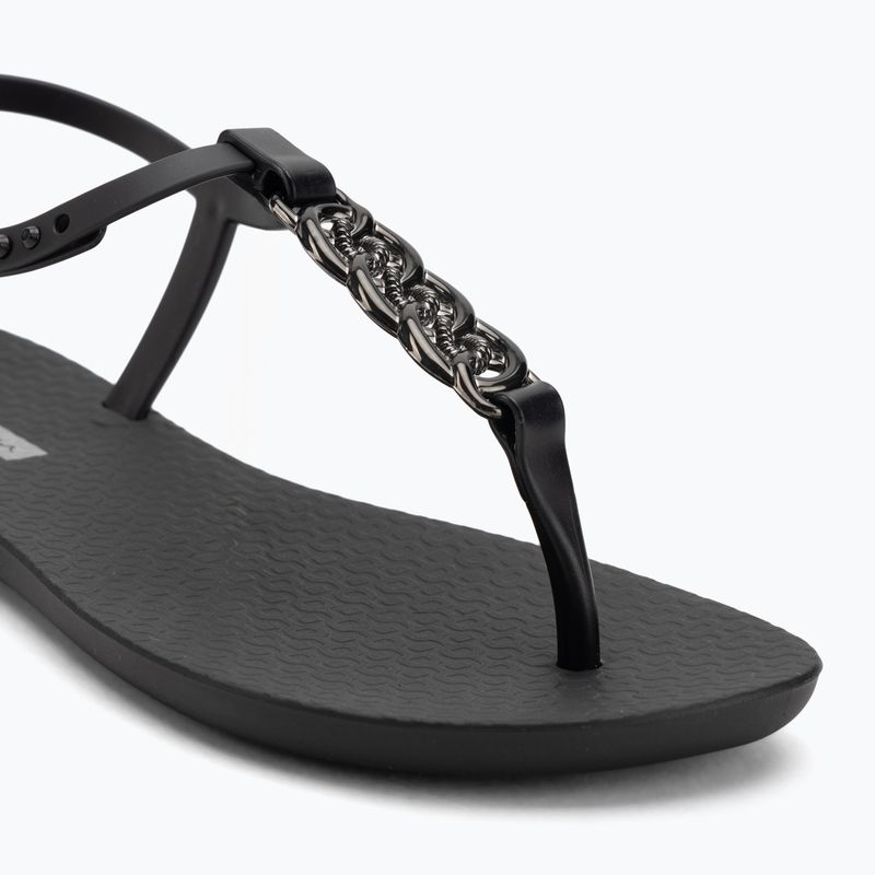 Ipanema Class Chain Damen Sandalen schwarz/dunkelgrau 7
