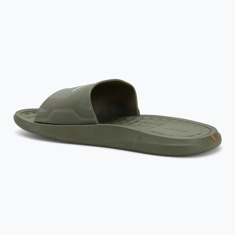 RIDER Step Slide grün/grün/weiß Herren-Flip-Flops 3