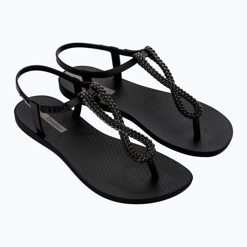 Ipanema Class Twist schwarz/dunkelgrau Damen Sandalen