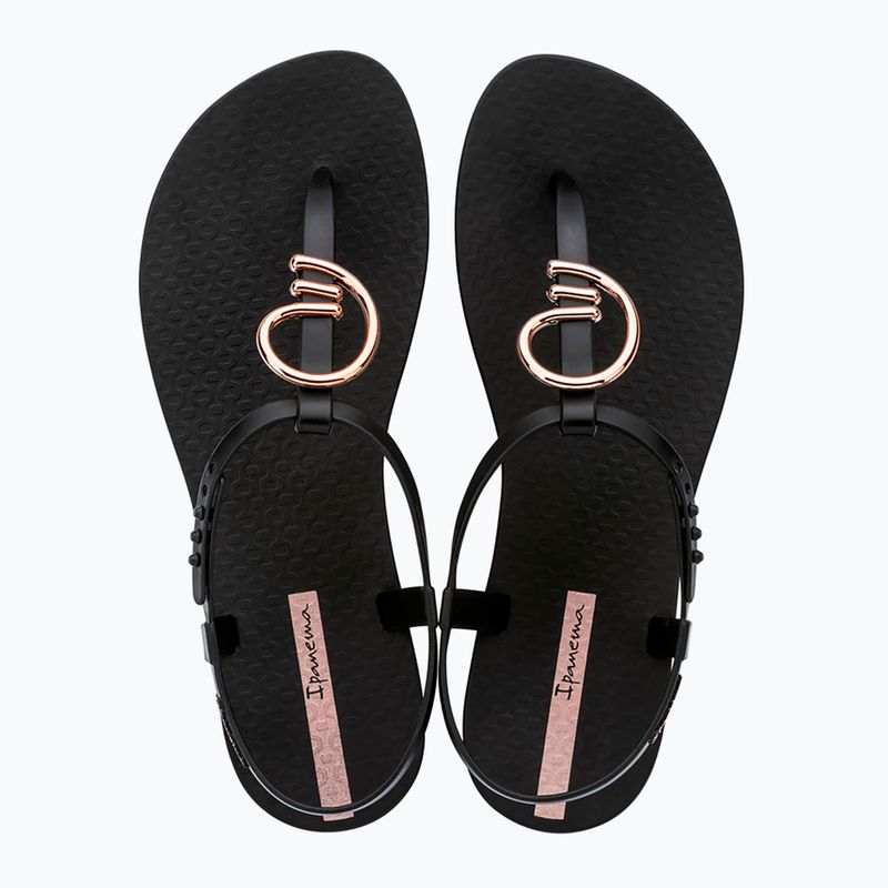 Damen Ipanema Class Stylische schwarz/gold/rosa Sandalen 2