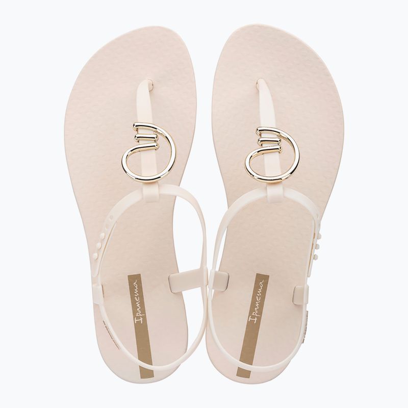 Damen Ipanema Class Stilvolle beige/goldene Sandalen 2