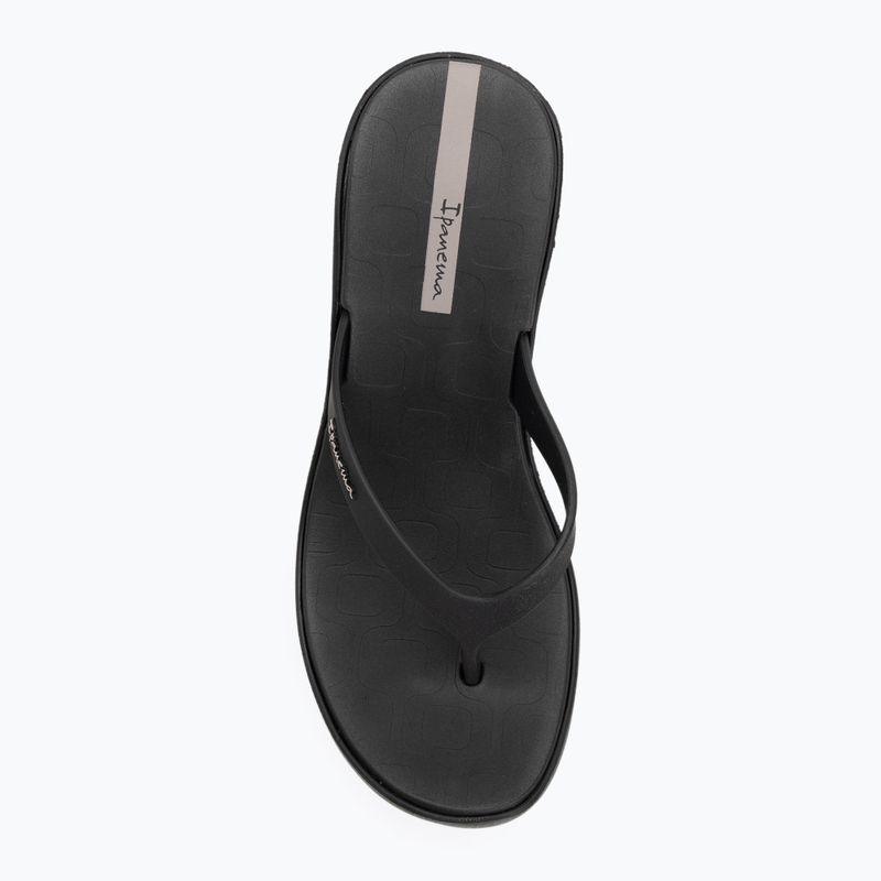 Ipanema High Fashion II Damen Flip Flops schwarz/schwarz/beige 5