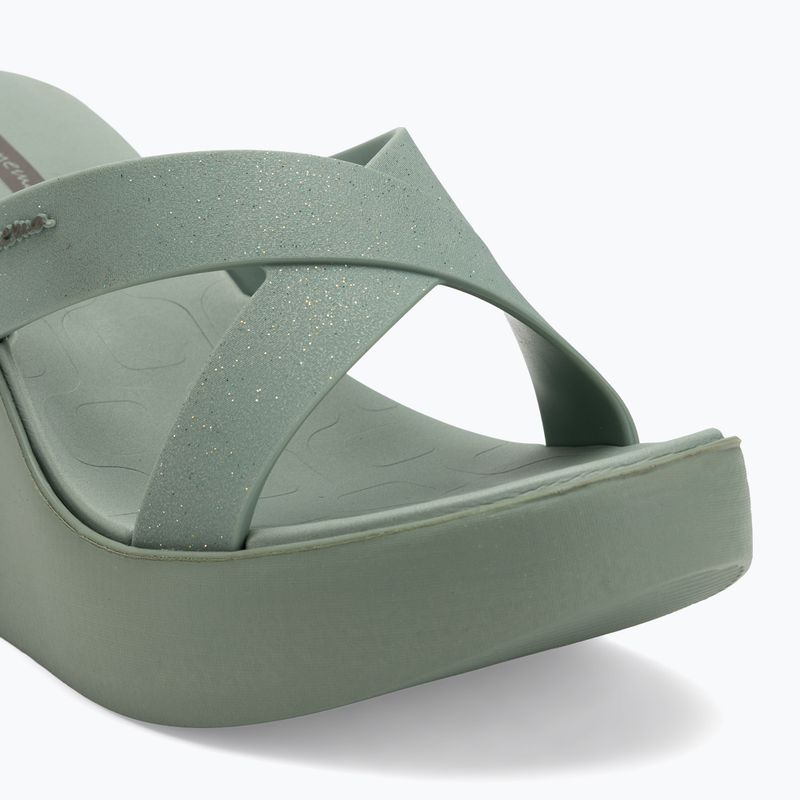 Ipanema High Fashion II Slide Damen grün/glitter grün/grau Flip-Flops 7