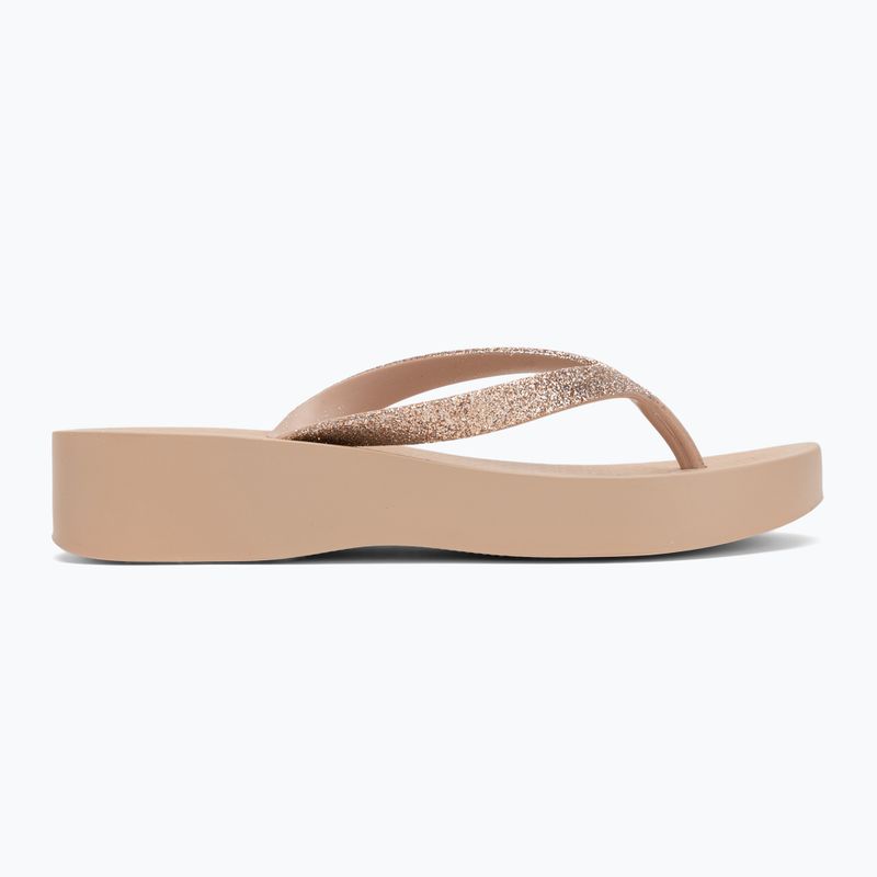 Ipanema Damen Flip Flops Mesh Chic Plat beige/glitter beige 2