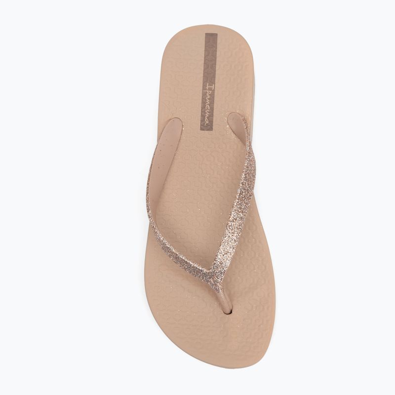 Ipanema Damen Flip Flops Mesh Chic Plat beige/glitter beige 5