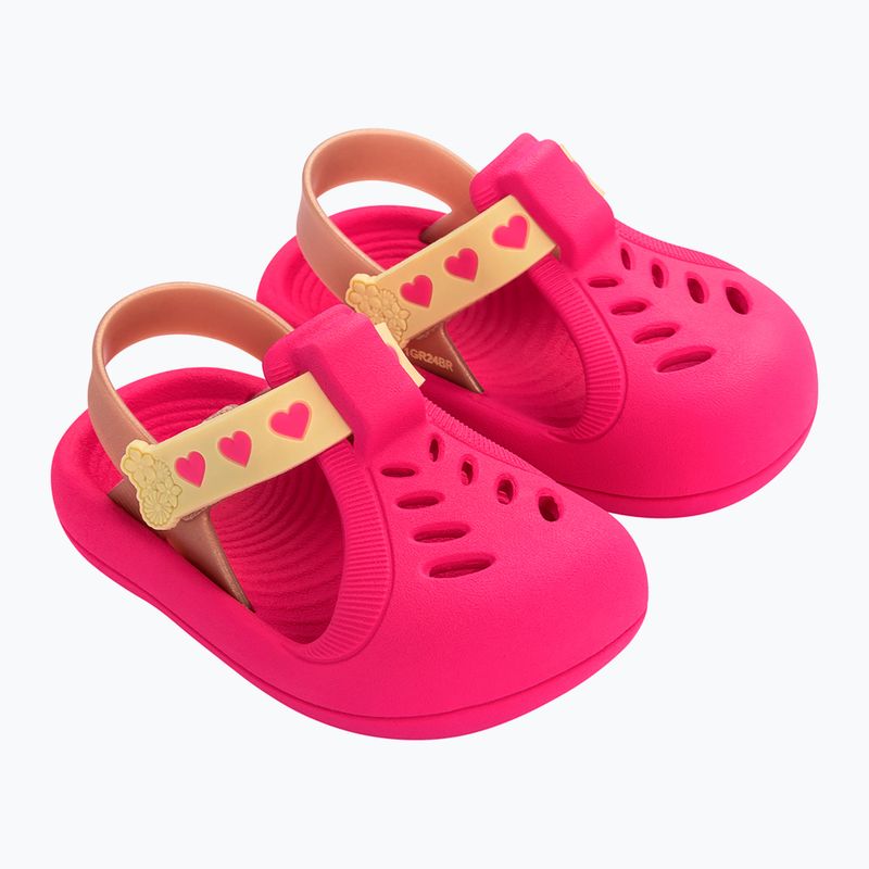 Ipanema Little Baby rosa/goldene Sandalen