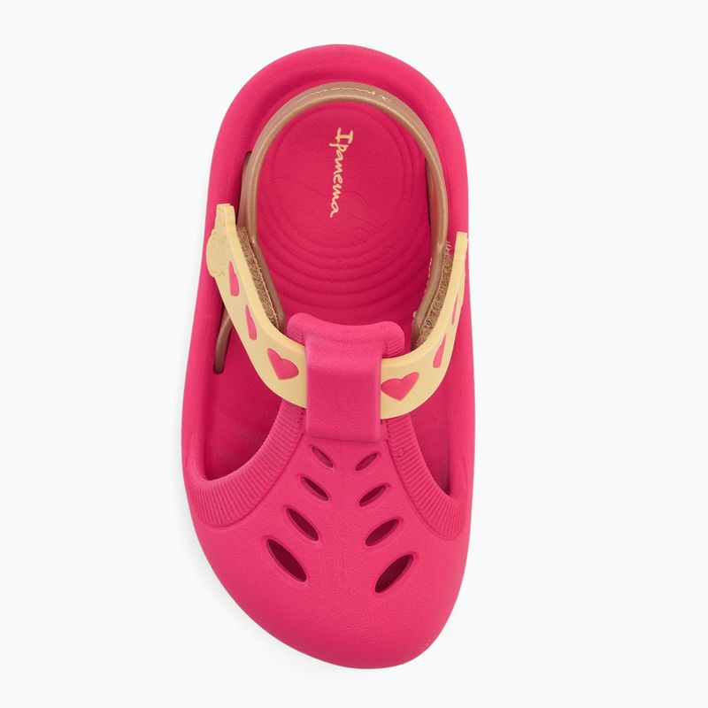 Ipanema Little Baby rosa/goldene Sandalen 5