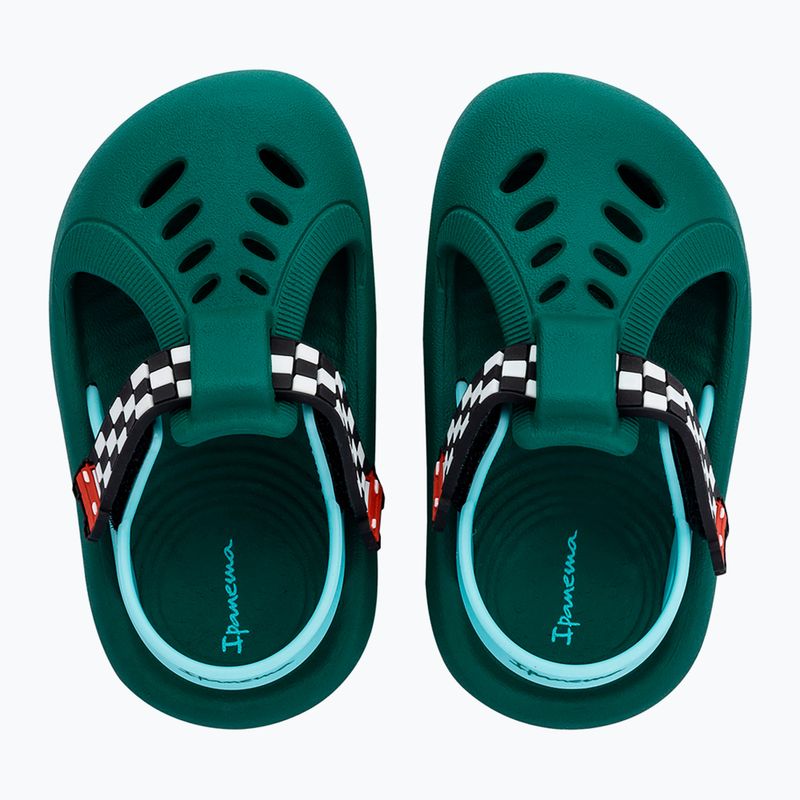 Ipanema Little Baby grün/blaue Sandalen 2