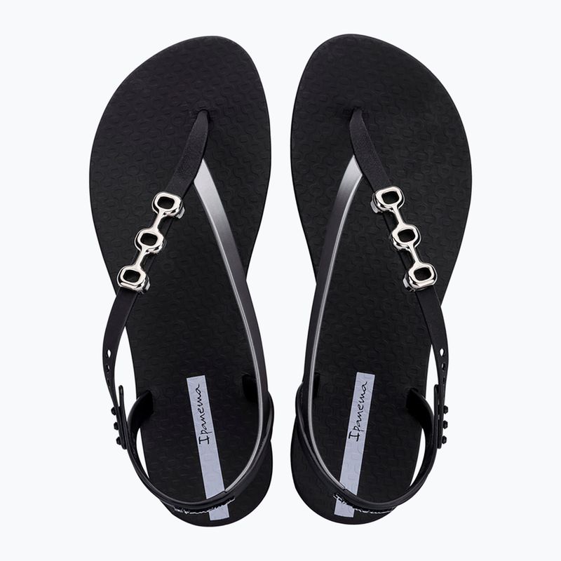 Ipanema Damen Sandale Rio schwarz/silber 2