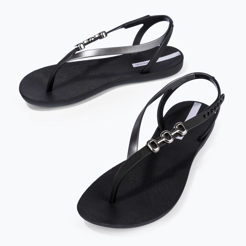 Ipanema Damen Sandale Rio schwarz/silber 3