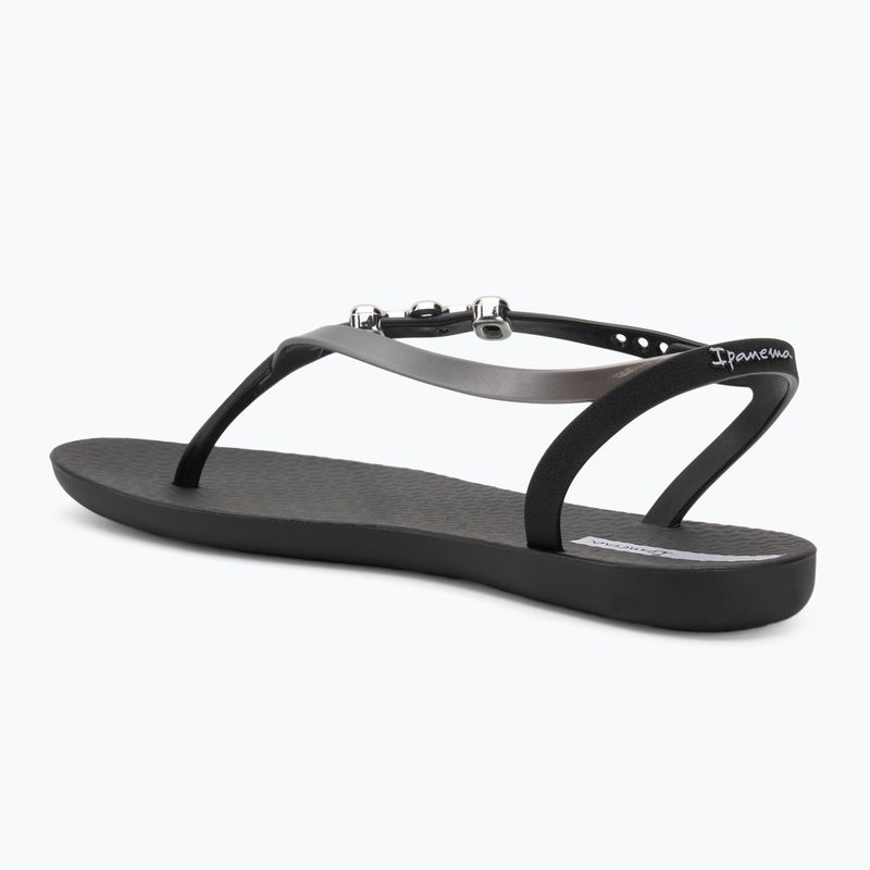 Ipanema Damen Sandale Rio schwarz/silber 3