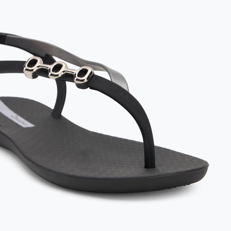 Ipanema Damen Sandale Rio schwarz/silber 7
