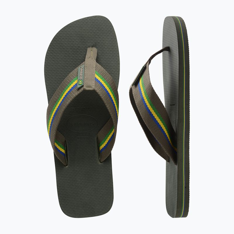 Havaianas Urban Brasil Herren Flip Flops olivgrün 10