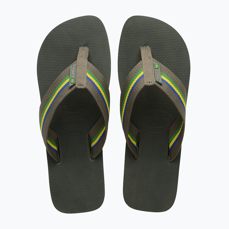 Havaianas Urban Brasil Herren Flip Flops olivgrün 11