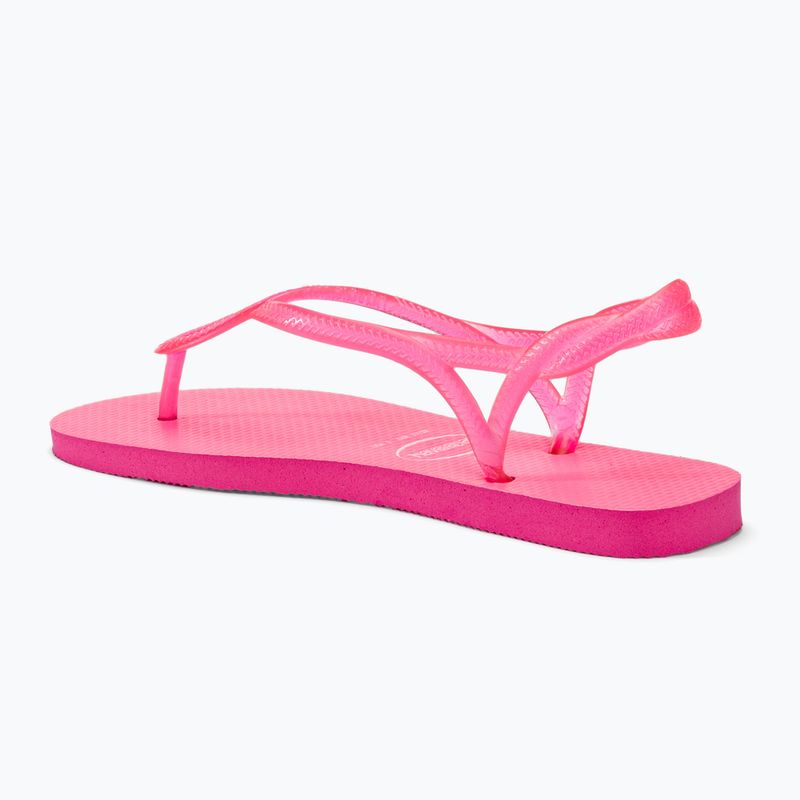 Havaianas Luna Damen Neon rosa flux Sandalen 3