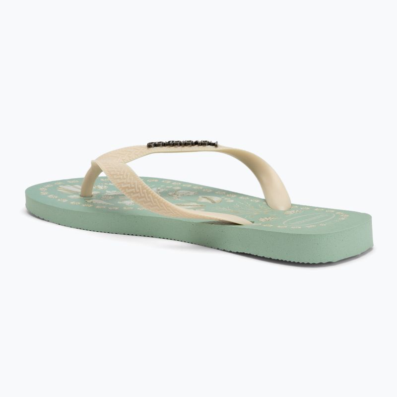 Havaianas Top Tropicalia Vibes Damen Flip Flops Küste grün 3