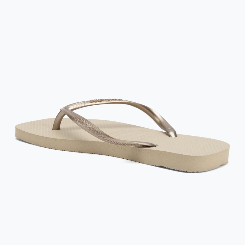 Havaianas Slim Square Damen Flip Flops sandgrau 3