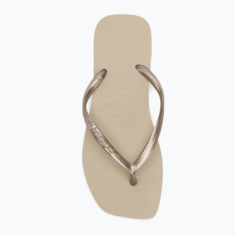 Havaianas Slim Square Damen Flip Flops sandgrau 5