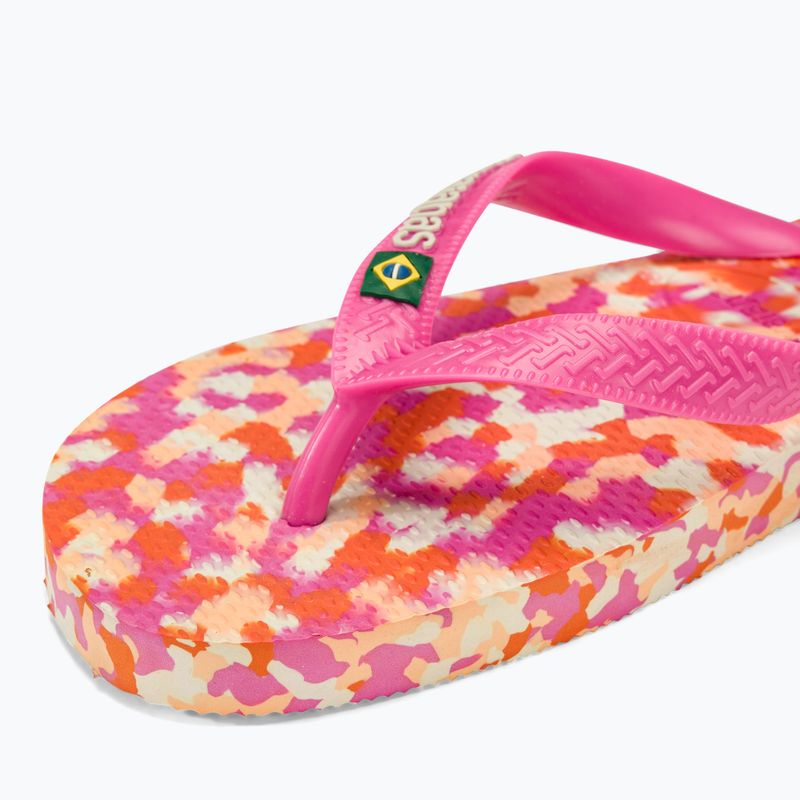 Havaianas Brasil Tech II rosa flux flip flops 7