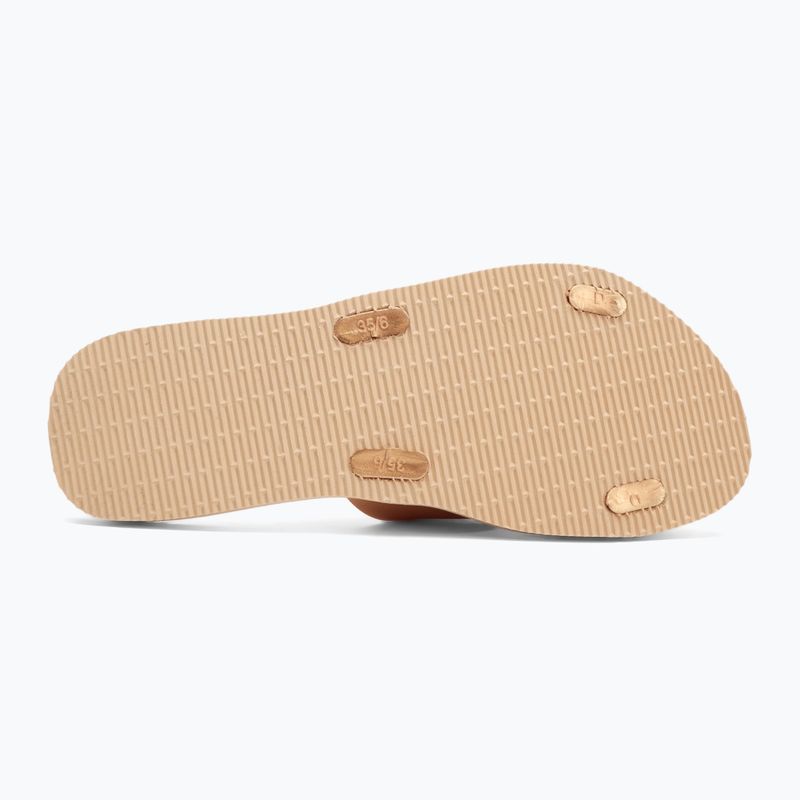 Havaianas Aqua Metallic goldene Damen Flip-Flops 4