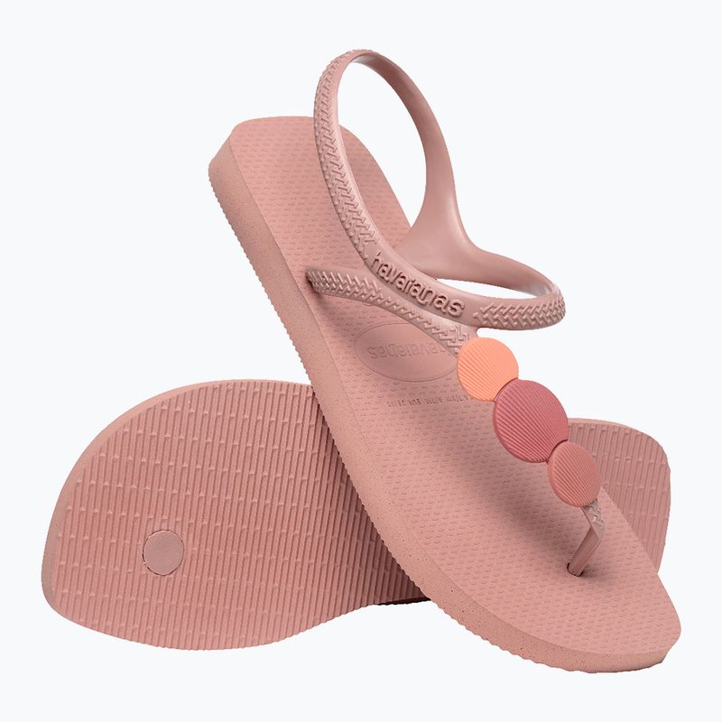 Havaianas Flash Urban Plus Damen Sandalen Krokus / rose retro / rosa 6